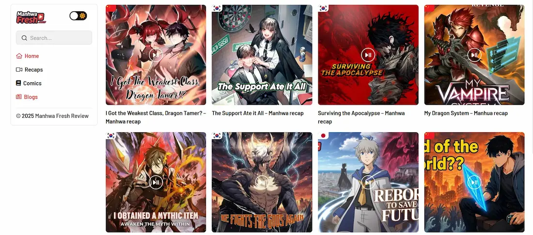 Home Page - ManhwaFresh