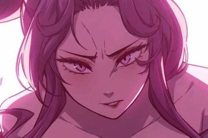 Absolute Sword Sense Chapter 160: Close-up of an angry or determined female character's face