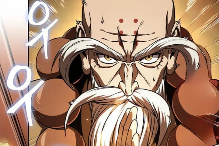 Powerful elder warrior prepares for an intense battle in Nano Machine Chapter 287 RAW scene