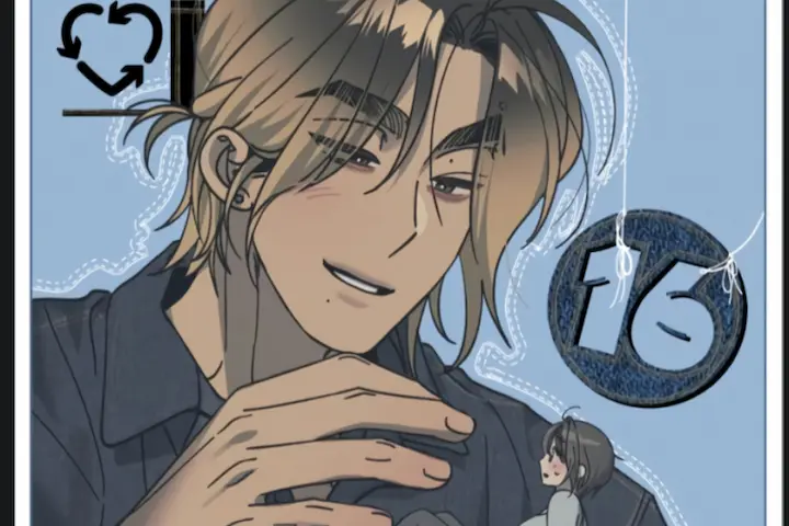 Rules for Dating Trash Chapter 47 English RAW Scan featuring the main male character holding a tiny girl figure, emotional and dramatic scene from the manhwa.